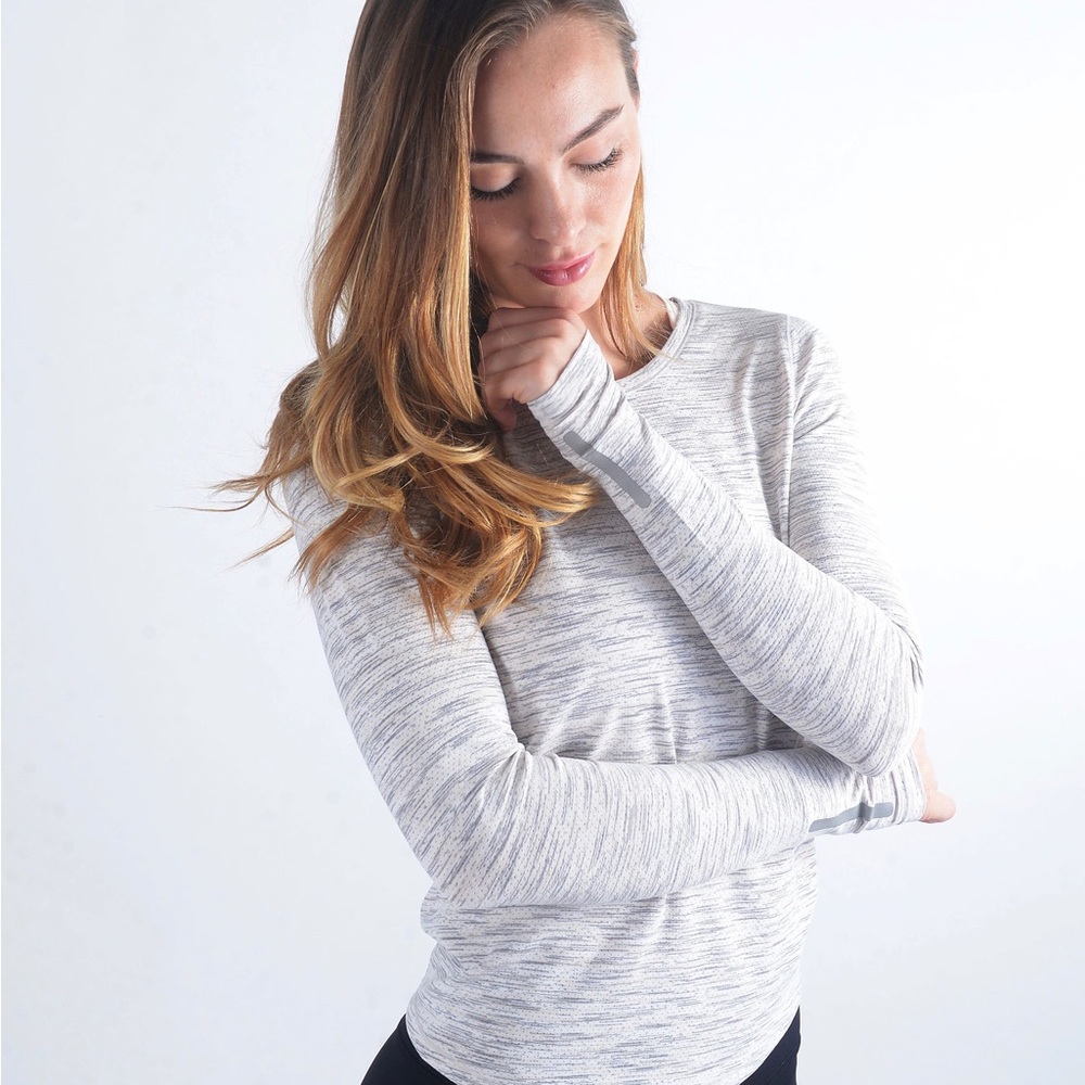 Ash Split Back Long Sleeve T